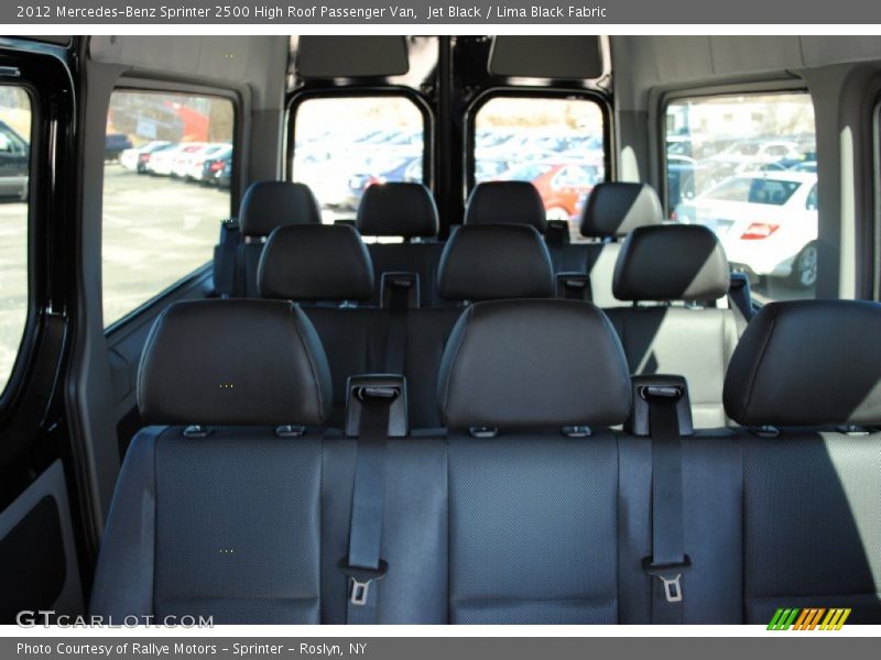  2012 Sprinter 2500 High Roof Passenger Van Lima Black Fabric Interior