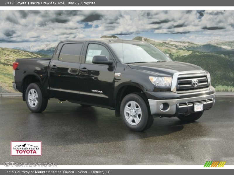 Black / Graphite 2012 Toyota Tundra CrewMax 4x4
