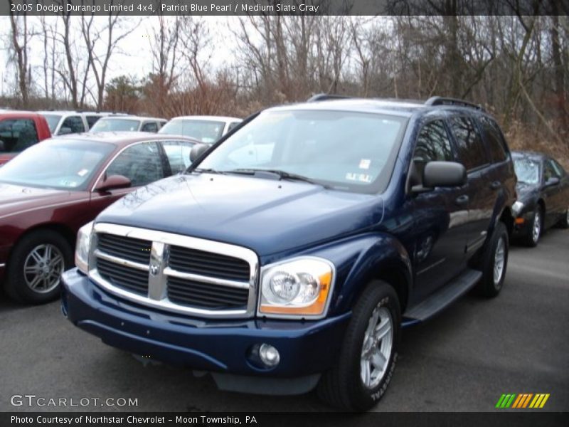 Patriot Blue Pearl / Medium Slate Gray 2005 Dodge Durango Limited 4x4