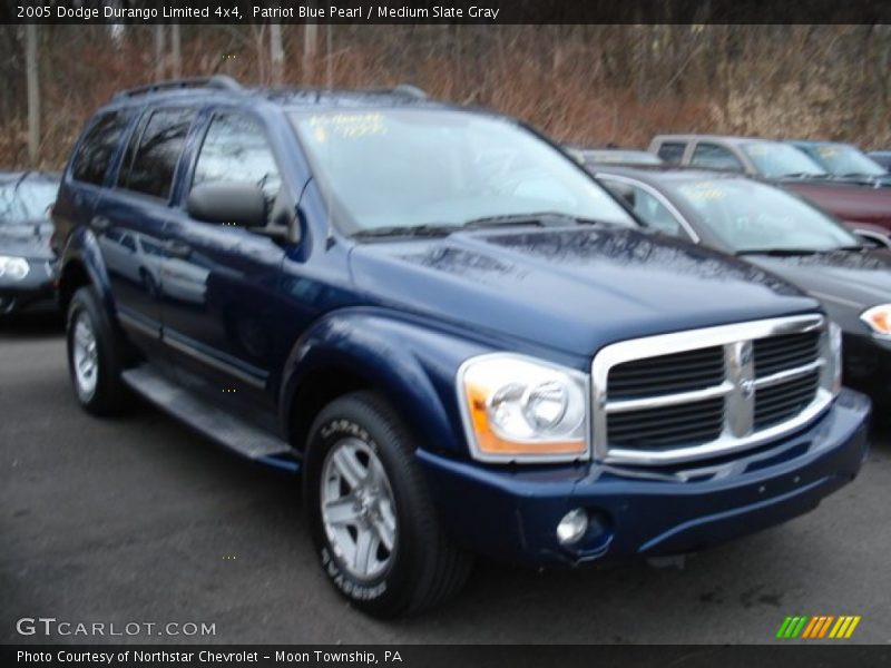 Patriot Blue Pearl / Medium Slate Gray 2005 Dodge Durango Limited 4x4