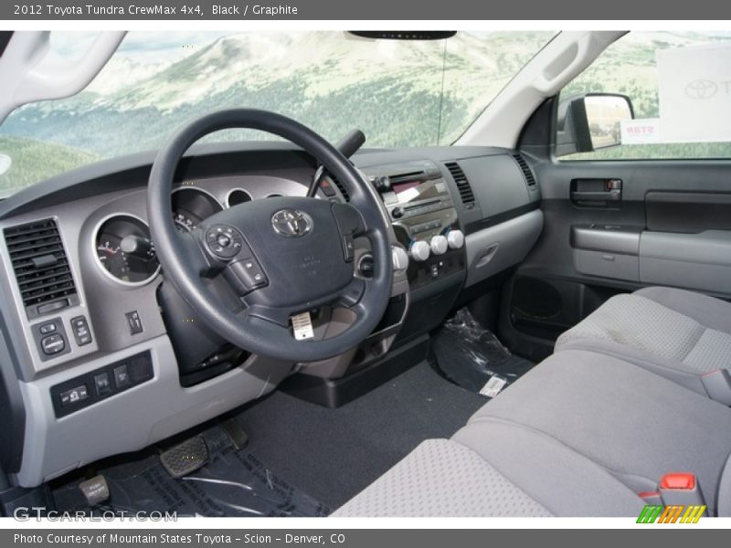 Black / Graphite 2012 Toyota Tundra CrewMax 4x4
