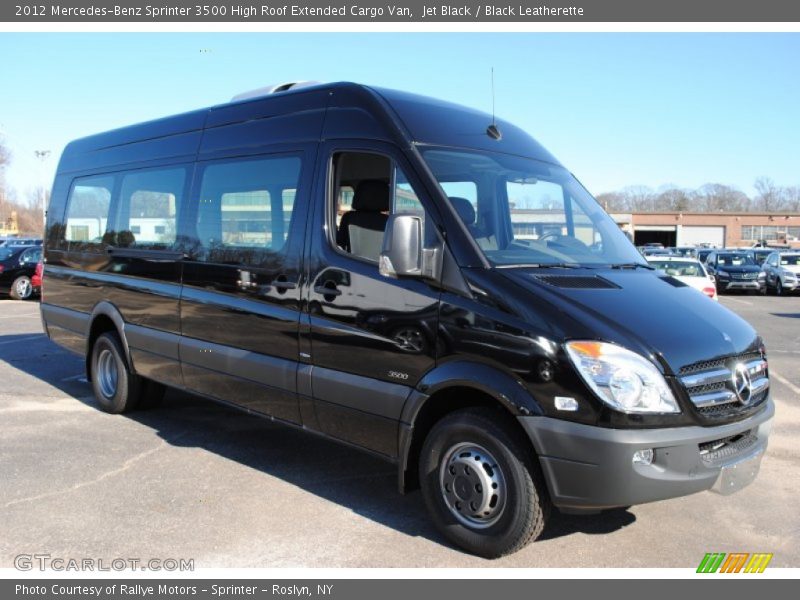 Front 3/4 View of 2012 Sprinter 3500 High Roof Extended Cargo Van