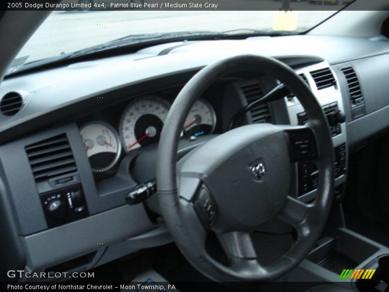 Patriot Blue Pearl / Medium Slate Gray 2005 Dodge Durango Limited 4x4