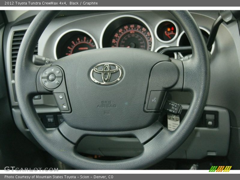 Black / Graphite 2012 Toyota Tundra CrewMax 4x4