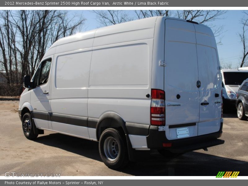 Arctic White / Lima Black Fabric 2012 Mercedes-Benz Sprinter 2500 High Roof Cargo Van