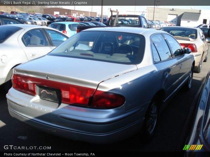 Sterling Silver Metallic / Graphite 2001 Buick Regal LS