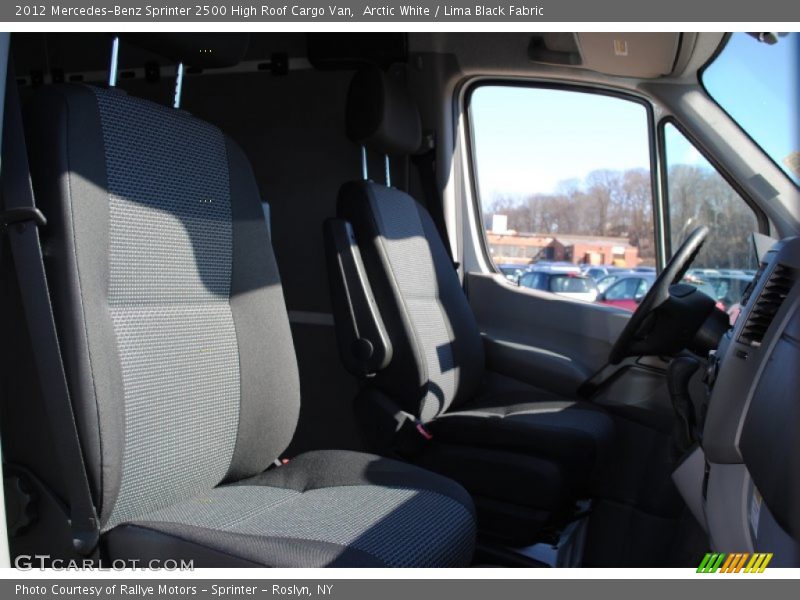 Arctic White / Lima Black Fabric 2012 Mercedes-Benz Sprinter 2500 High Roof Cargo Van