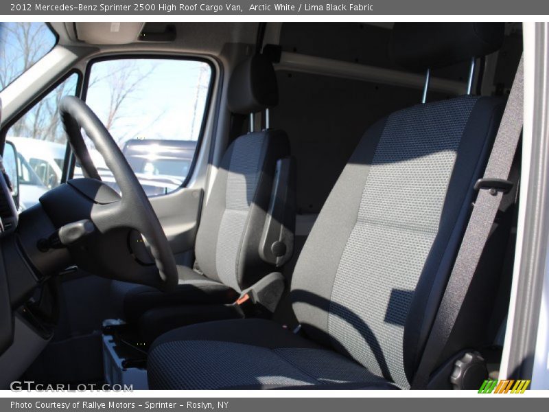 Arctic White / Lima Black Fabric 2012 Mercedes-Benz Sprinter 2500 High Roof Cargo Van