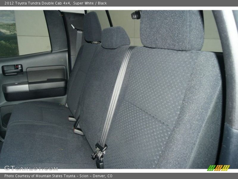 Super White / Black 2012 Toyota Tundra Double Cab 4x4