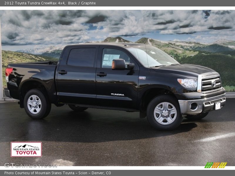 Black / Graphite 2012 Toyota Tundra CrewMax 4x4