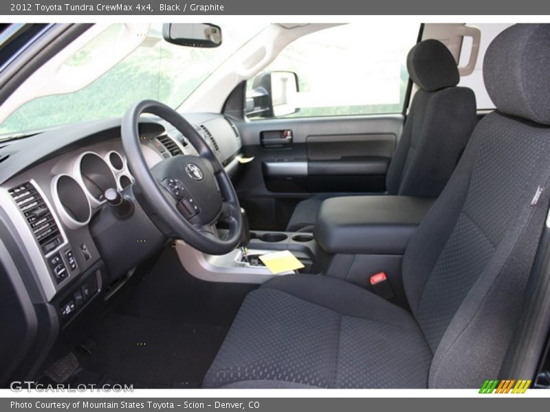 Black / Graphite 2012 Toyota Tundra CrewMax 4x4