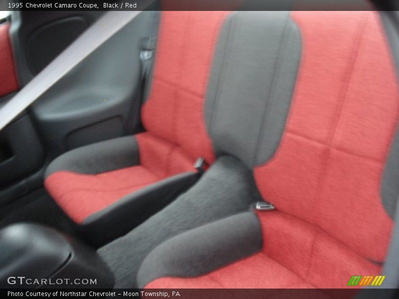 Black / Red 1995 Chevrolet Camaro Coupe