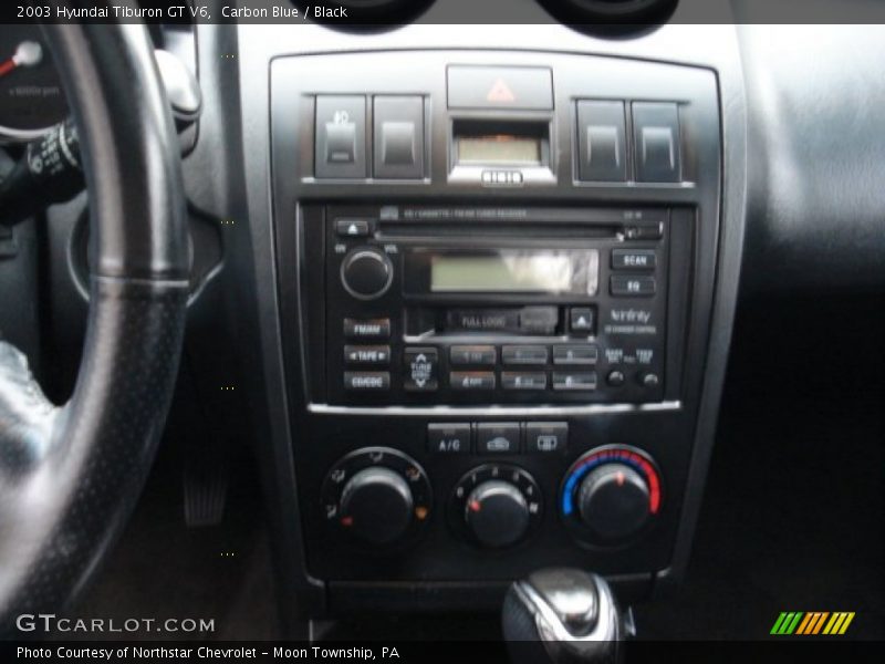 Carbon Blue / Black 2003 Hyundai Tiburon GT V6