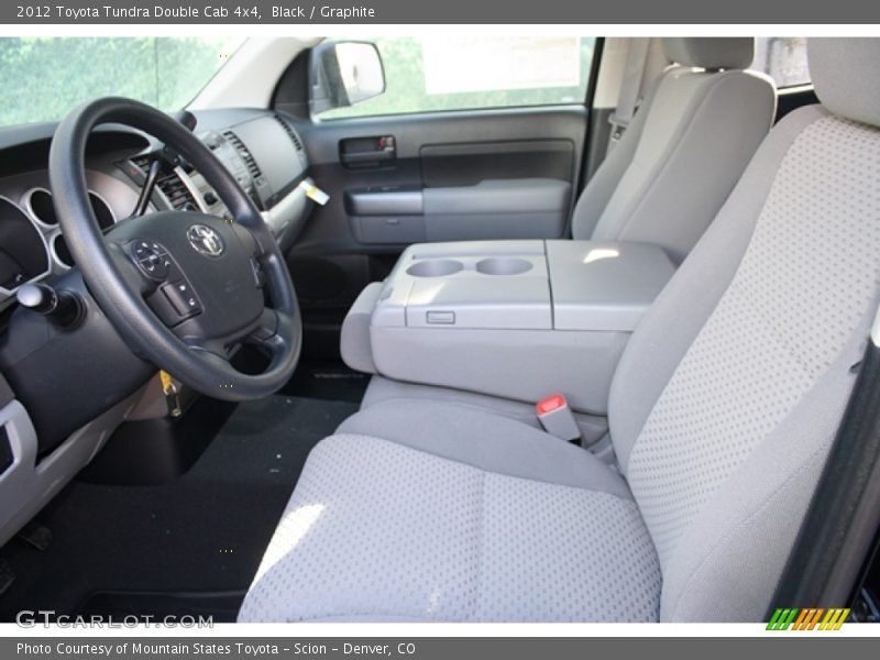 Black / Graphite 2012 Toyota Tundra Double Cab 4x4
