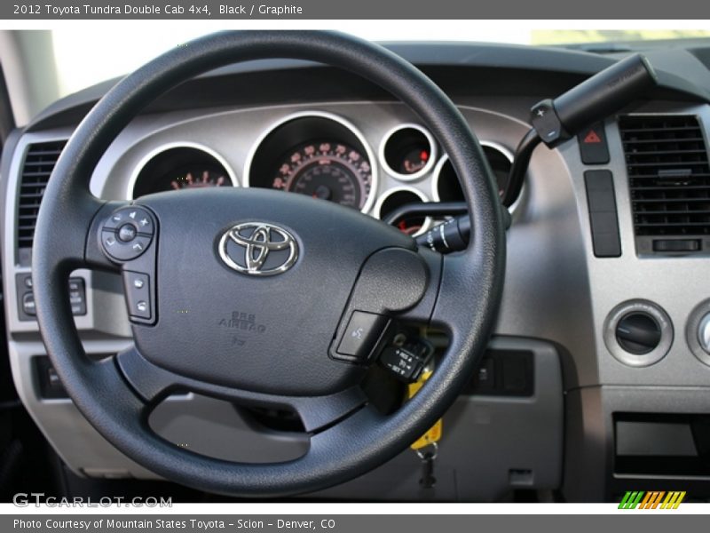 Black / Graphite 2012 Toyota Tundra Double Cab 4x4