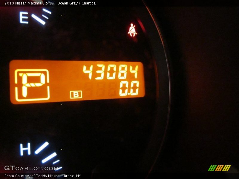 Ocean Gray / Charcoal 2010 Nissan Maxima 3.5 SV