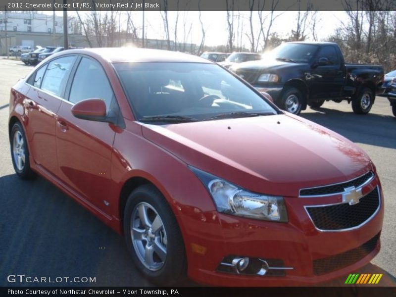 Victory Red / Jet Black 2012 Chevrolet Cruze LT/RS