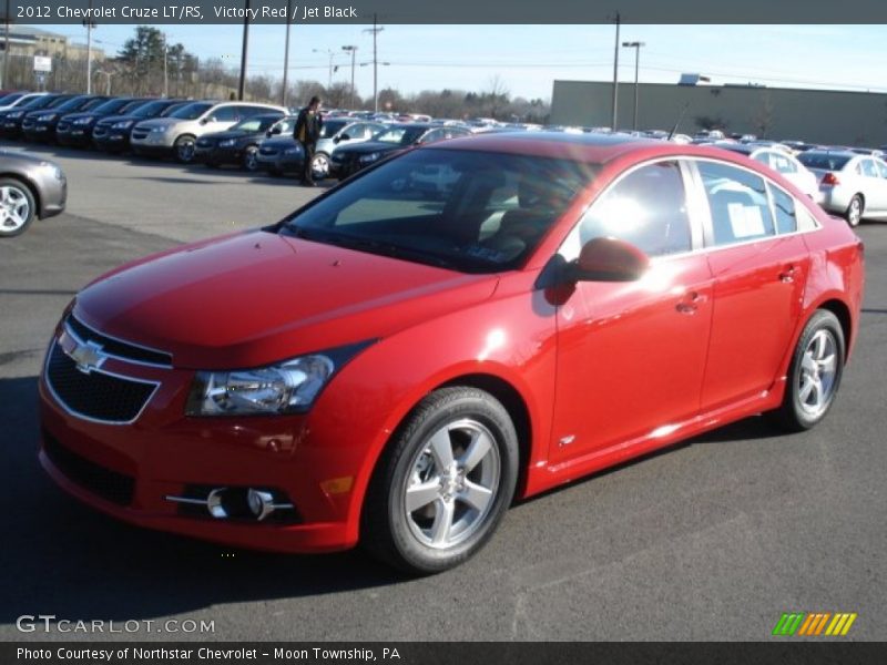 Victory Red / Jet Black 2012 Chevrolet Cruze LT/RS
