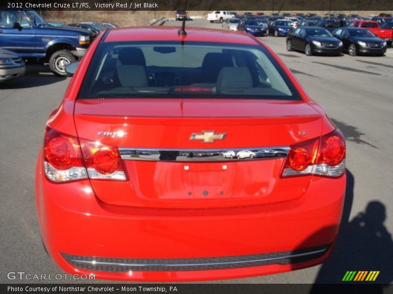 Victory Red / Jet Black 2012 Chevrolet Cruze LT/RS