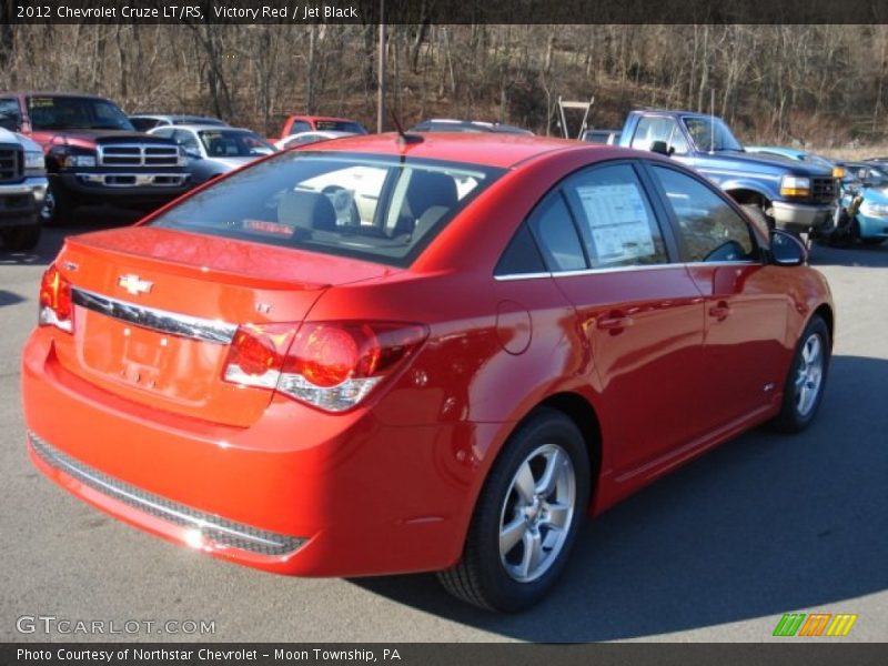 Victory Red / Jet Black 2012 Chevrolet Cruze LT/RS
