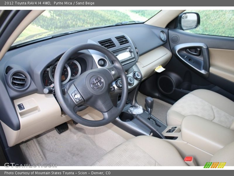 Pyrite Mica / Sand Beige 2012 Toyota RAV4 I4 4WD