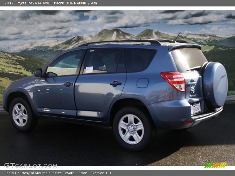 Pacific Blue Metallic / Ash 2012 Toyota RAV4 I4 4WD