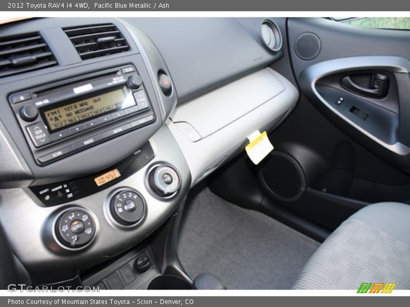 Pacific Blue Metallic / Ash 2012 Toyota RAV4 I4 4WD