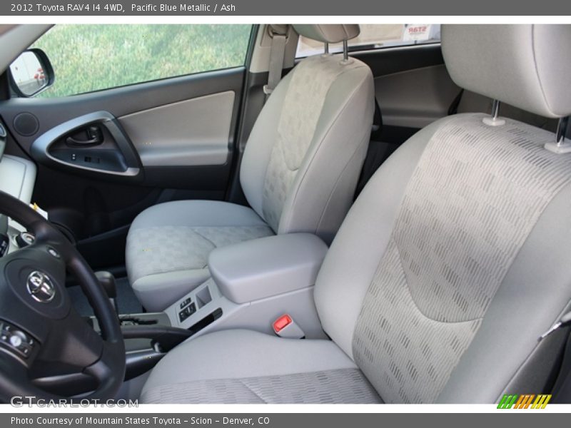 Pacific Blue Metallic / Ash 2012 Toyota RAV4 I4 4WD