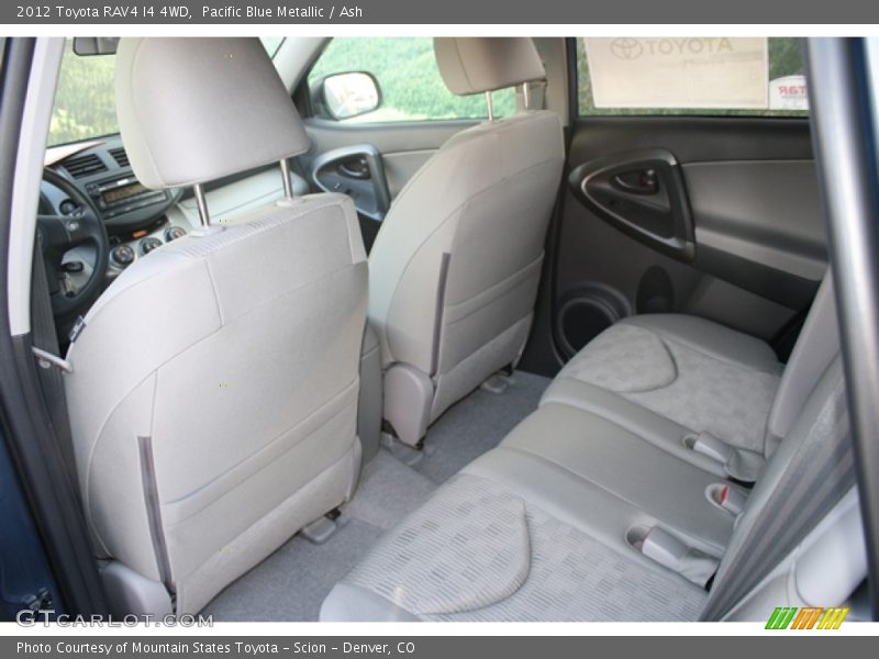 Pacific Blue Metallic / Ash 2012 Toyota RAV4 I4 4WD