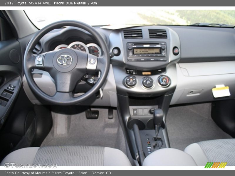 Pacific Blue Metallic / Ash 2012 Toyota RAV4 I4 4WD