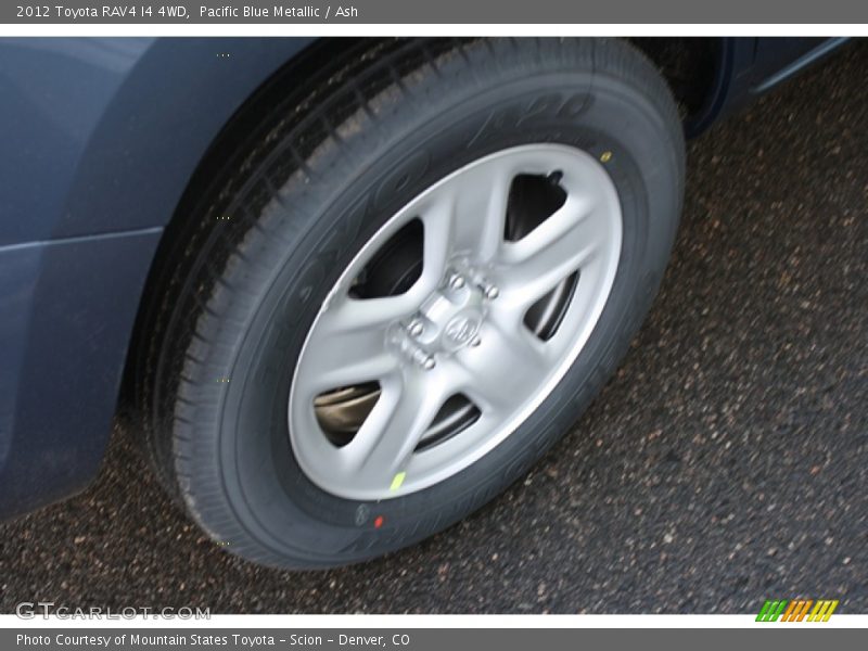 Pacific Blue Metallic / Ash 2012 Toyota RAV4 I4 4WD