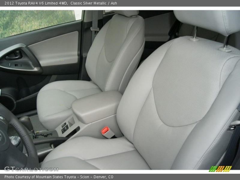 Classic Silver Metallic / Ash 2012 Toyota RAV4 V6 Limited 4WD