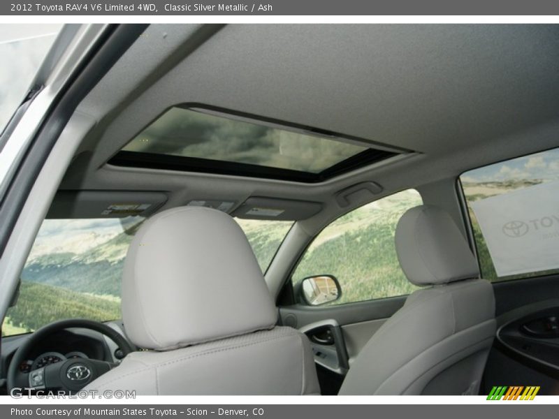 Classic Silver Metallic / Ash 2012 Toyota RAV4 V6 Limited 4WD