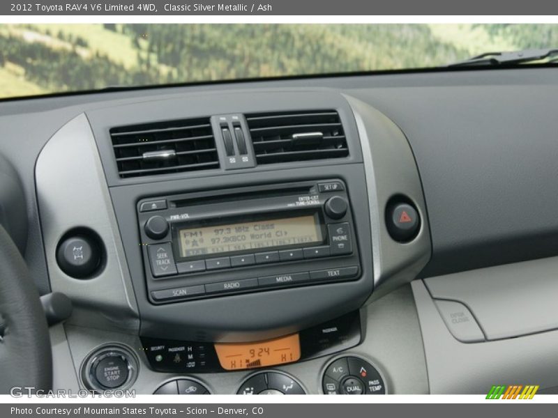 Controls of 2012 RAV4 V6 Limited 4WD