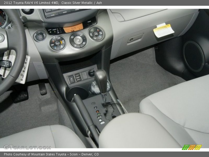 Classic Silver Metallic / Ash 2012 Toyota RAV4 V6 Limited 4WD