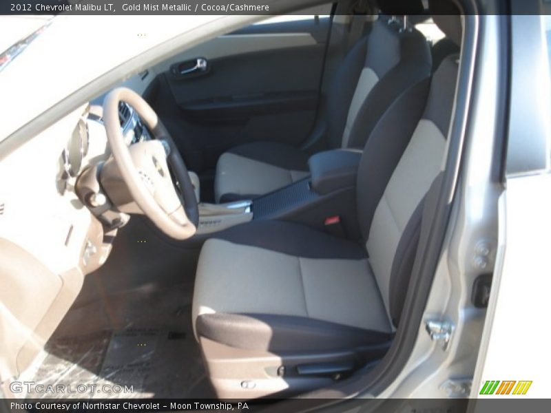 Gold Mist Metallic / Cocoa/Cashmere 2012 Chevrolet Malibu LT