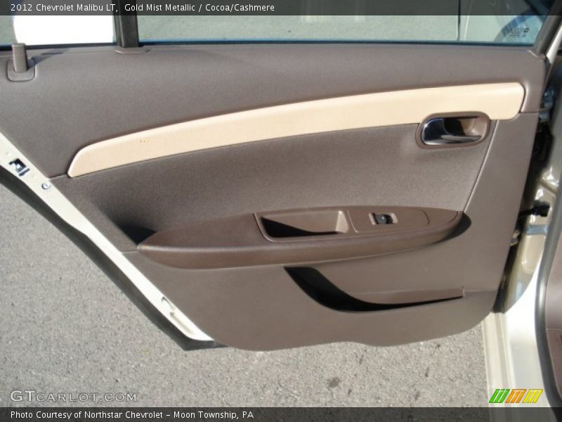 Gold Mist Metallic / Cocoa/Cashmere 2012 Chevrolet Malibu LT