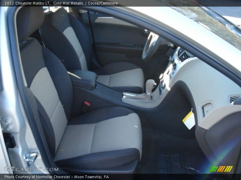 Gold Mist Metallic / Cocoa/Cashmere 2012 Chevrolet Malibu LT