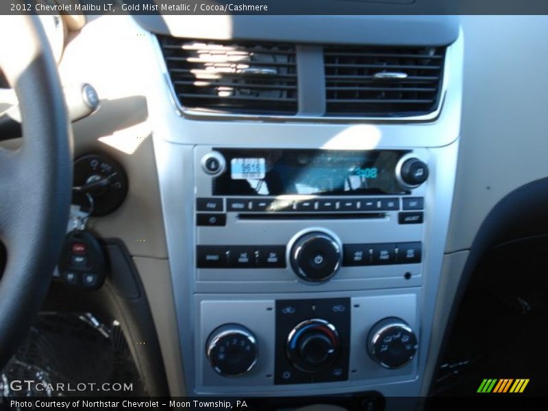 Gold Mist Metallic / Cocoa/Cashmere 2012 Chevrolet Malibu LT