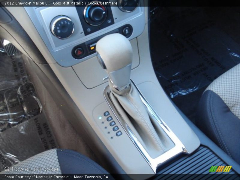 Gold Mist Metallic / Cocoa/Cashmere 2012 Chevrolet Malibu LT