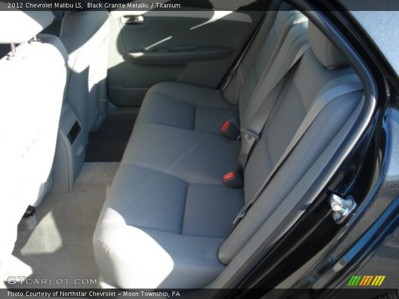 Black Granite Metallic / Titanium 2012 Chevrolet Malibu LS