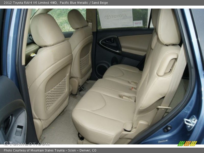  2012 RAV4 V6 Limited 4WD Sand Beige Interior