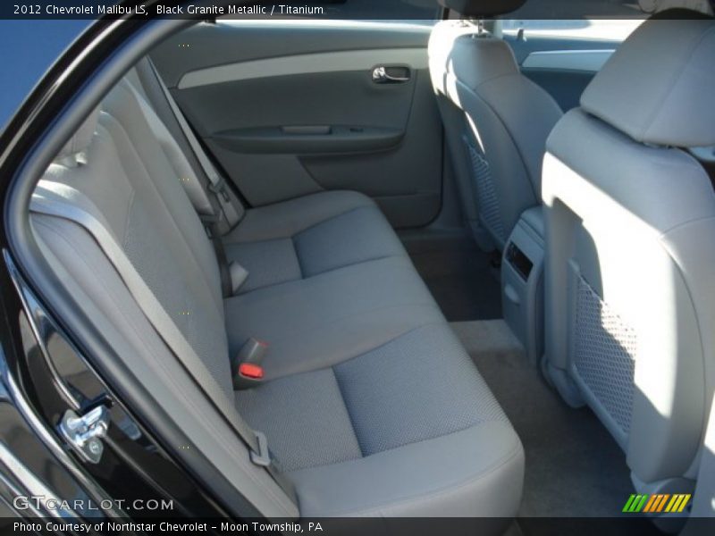 Black Granite Metallic / Titanium 2012 Chevrolet Malibu LS