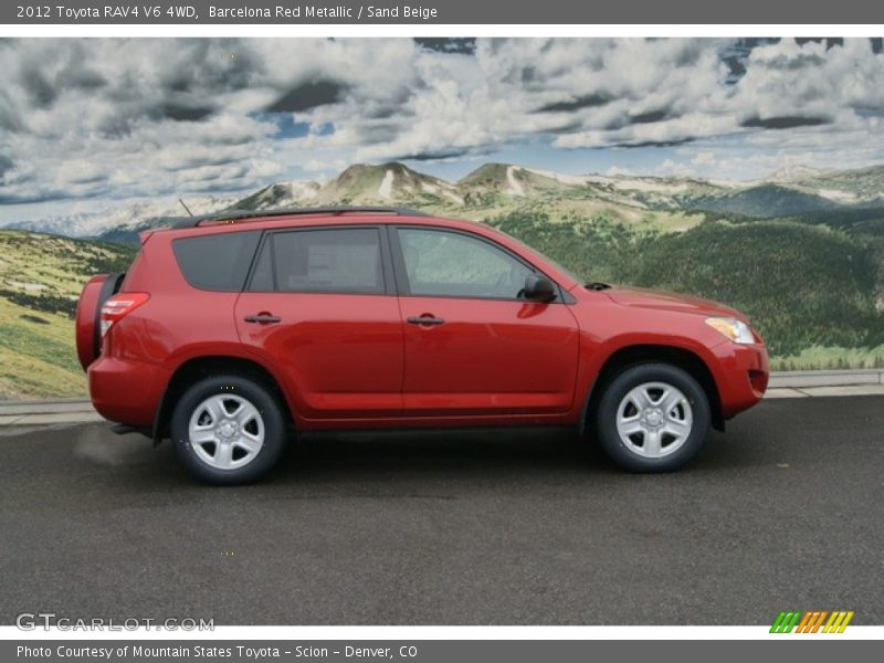  2012 RAV4 V6 4WD Barcelona Red Metallic