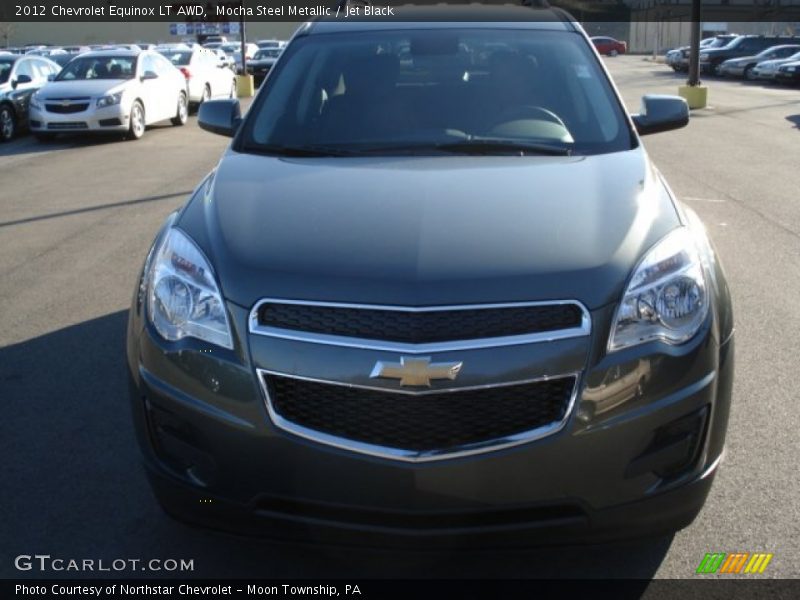 Mocha Steel Metallic / Jet Black 2012 Chevrolet Equinox LT AWD