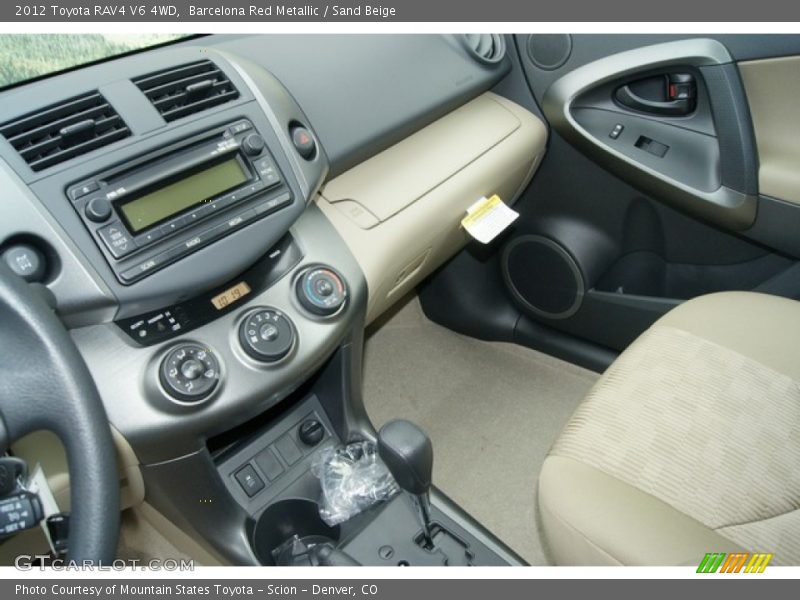 Barcelona Red Metallic / Sand Beige 2012 Toyota RAV4 V6 4WD