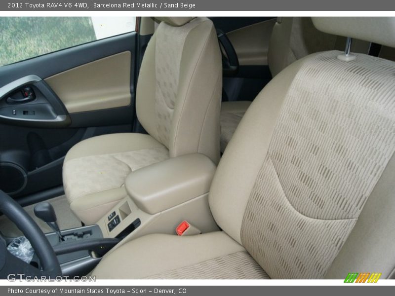 Barcelona Red Metallic / Sand Beige 2012 Toyota RAV4 V6 4WD
