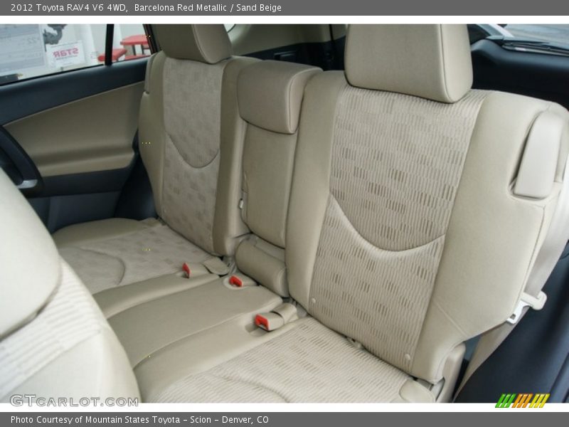 Barcelona Red Metallic / Sand Beige 2012 Toyota RAV4 V6 4WD