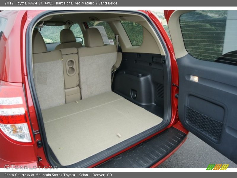  2012 RAV4 V6 4WD Trunk