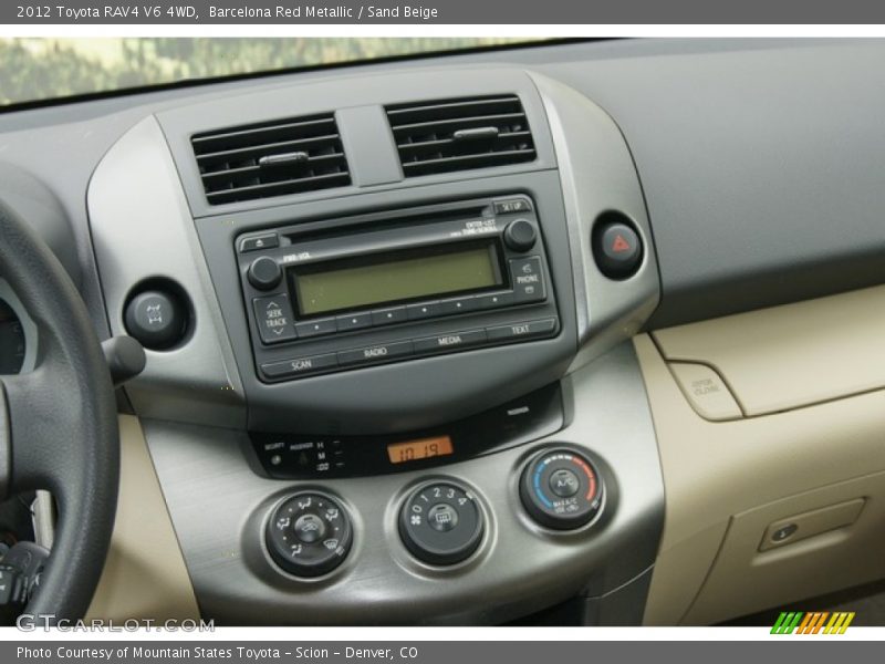 Controls of 2012 RAV4 V6 4WD